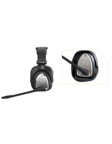 AURICULAR KEEP-OUT HXAIR NEGRO 7.1...