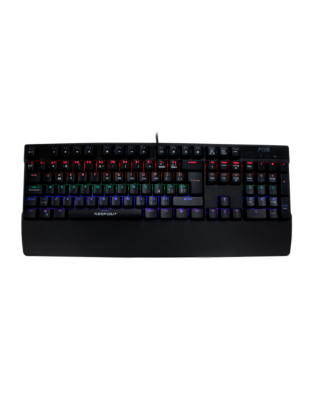 TECLADO KEEP-OUT F115 NEGRO MECANICO