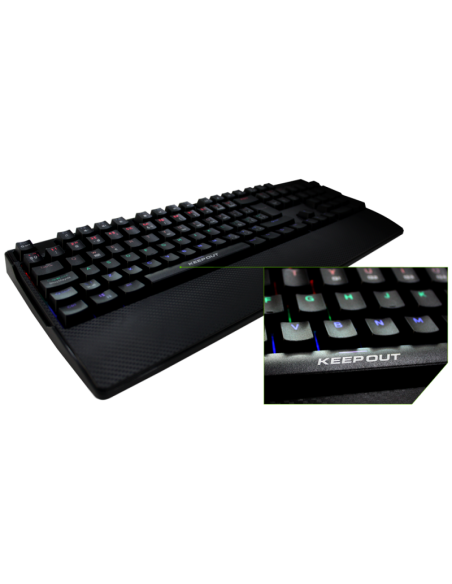 TECLADO KEEP-OUT F115 NEGRO MECANICO