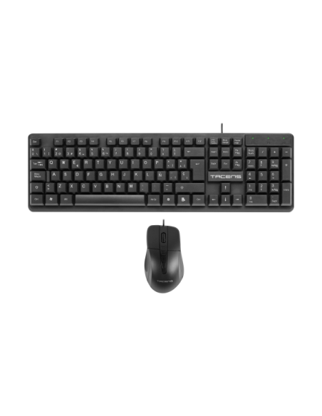KIT TACENS ANIMA TECLADO + RATON ACP0 NEGRO