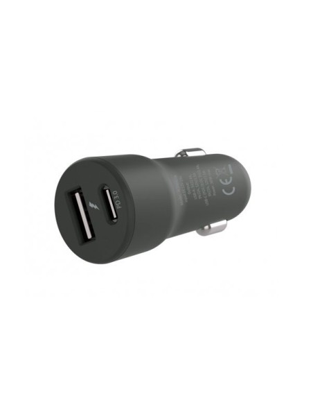 CARGADOR DE COCHE CONCEPTRONIC PD USB-C+USB 36W NE
