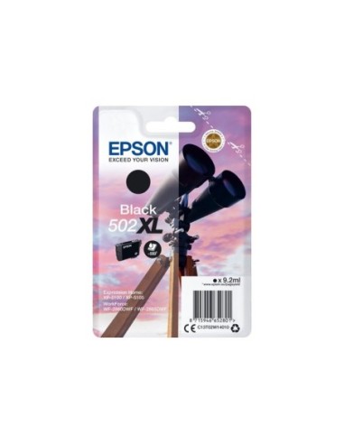 CARTUCHO EPSON 502XL NEGRO 9.2ML 550PG