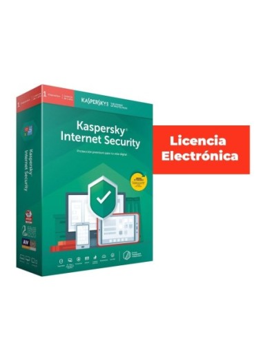 ANTIVIRUS ESD KASPERSKY 1 US INTERNET SEC LIC ELEC