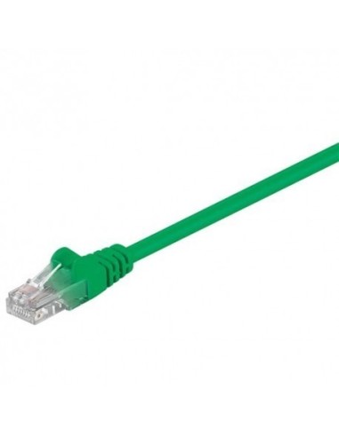 CABLE EQUIP RJ45 LATIGUILLO U-UTP CAT.6 0.25M VERD