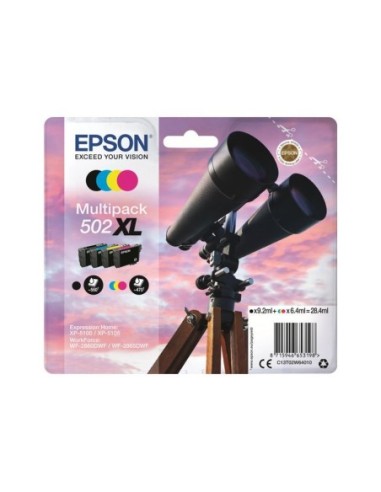 CARTUCHO EPSON 502XL MULTIPACK 4 COLORES