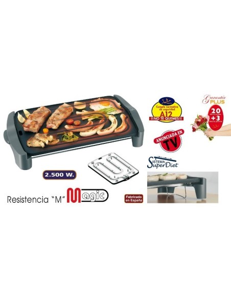 PLANCHA DE ASAR JATA GR555A 2500W