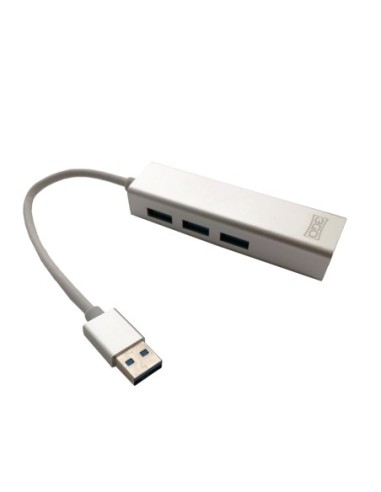 HUB USB 3.0 3GO 3P USB3.0+ETHERNET...