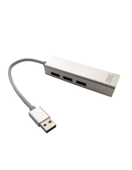HUB USB 3.0 3GO 3P USB3.0+ETHERNET RJ45 10-100 1P