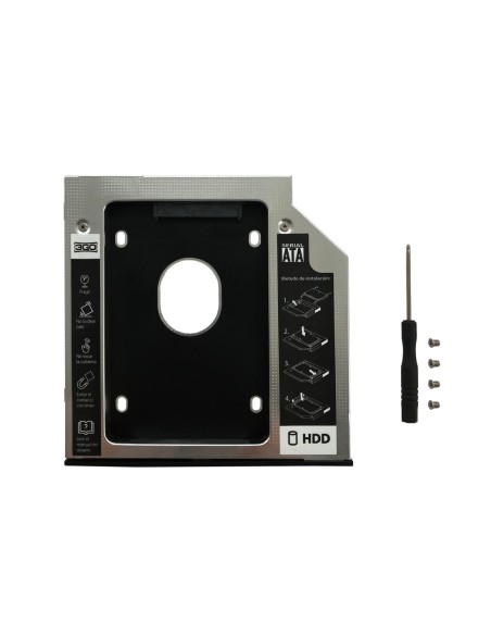 ADAPTADOR 3GO HDD-SSD PORTATIL 9.5MM