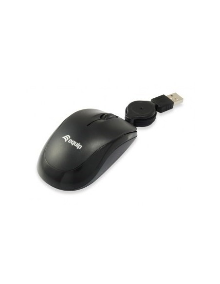 RATON EQUIP OPTICAL TRAVEL MOUSE RETRACTIL USB