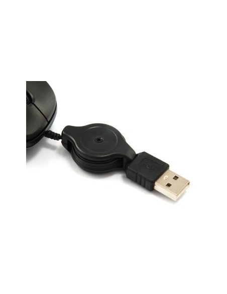 RATON EQUIP OPTICAL TRAVEL MOUSE RETRACTIL USB