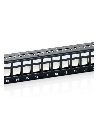 PANEL EQUIP 24P (PATCHPANEL) 1U SIN...