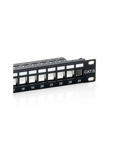 PANEL EQUIP 24P (PATCHPANEL) 1U SIN CONECTORES