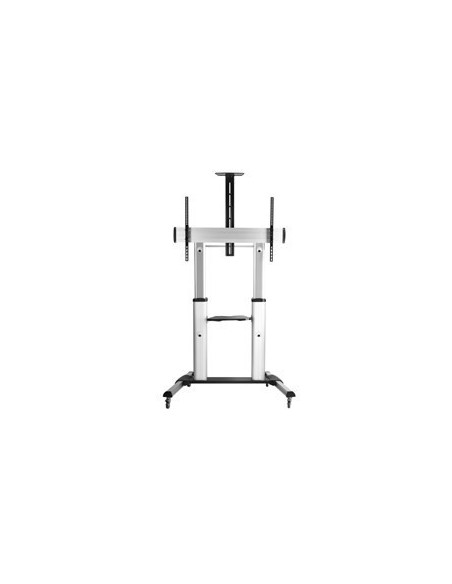 SOPORTE DE TV EQUIP 60" A 100" CON RUEDAS Y ESTANT