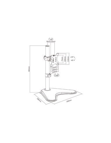 SOPORTE EQUIP DE MONITOR SOBRE MESA...