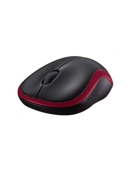 RATON LOGITECH WIRELESS M185 ROJO