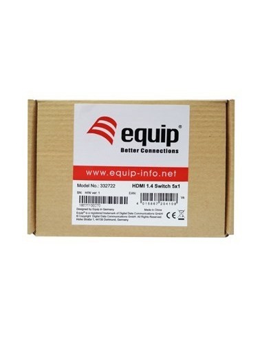 SWITCH HDMI EQUIP 5X1 CON MANDO