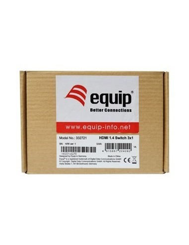 SWITCH HDMI EQUIP 3X1 CON MANDO