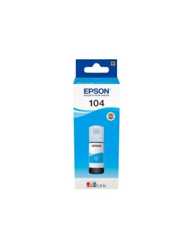 CARTUCHO EPSON T00P2 104 ECOTANK CIAN 65ML