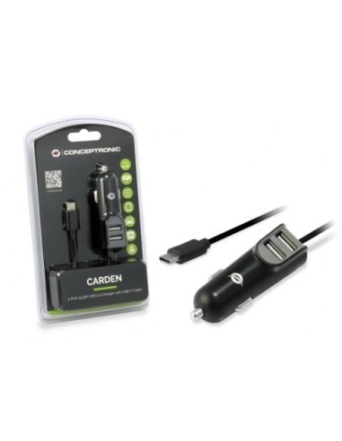 CARGADOR USB COCHE CONCEPTRONIC 15.5W