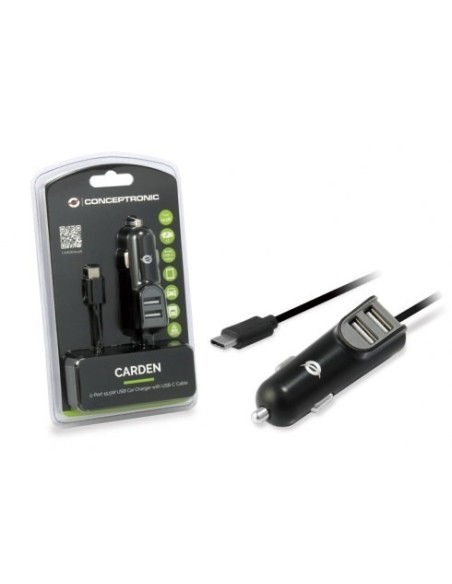 CARGADOR USB COCHE CONCEPTRONIC 15.5W