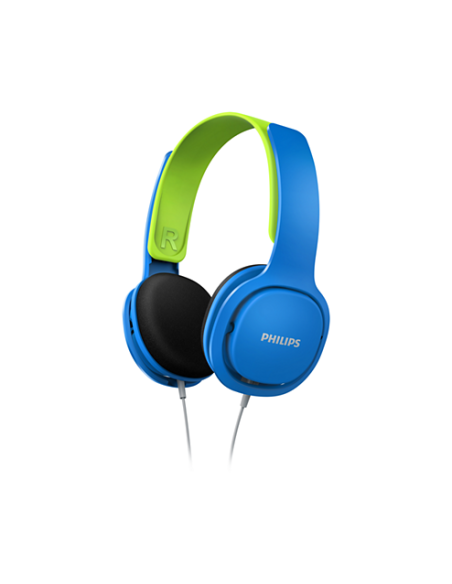AURICULAR PHILIPS DIADEMA SHK2000 PARA NIÑOS AZUL