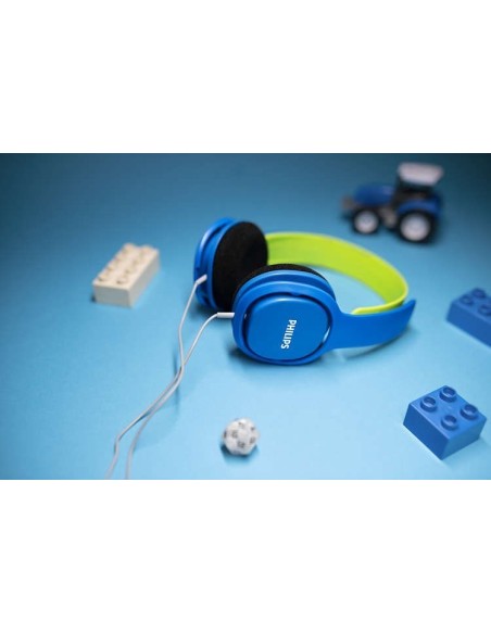 AURICULAR PHILIPS DIADEMA SHK2000 PARA NIÑOS AZUL