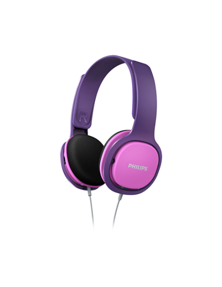 AURICULAR PHILIPS DIADEMA SHK2000 PARA NIÑOS ROSA