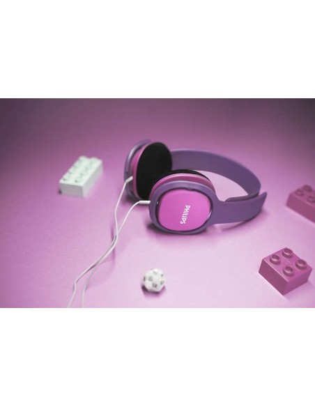 AURICULAR PHILIPS DIADEMA SHK2000 PARA NIÑOS ROSA