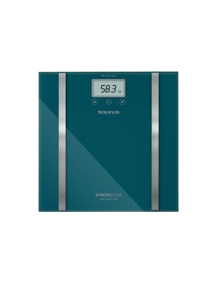 BASCULA BAÑO TAURUS SYNCRO GLASS