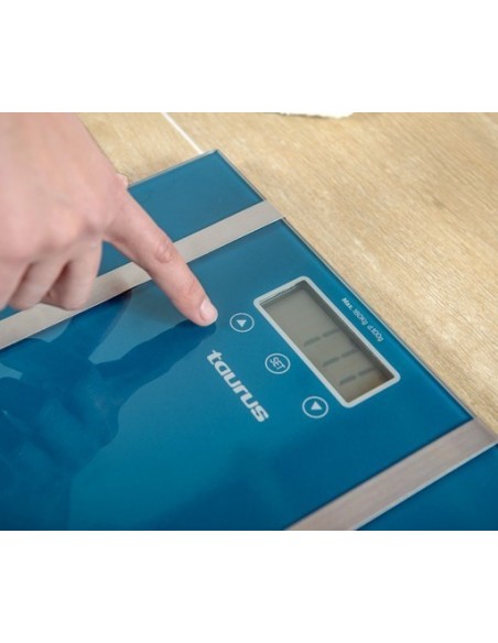 BASCULA BAÑO TAURUS SYNCRO GLASS