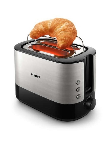 TOSTADORA PHILIPS VIVA METALICO 2 SLOT HD2639