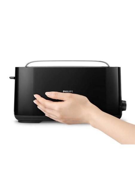TOSTADORA PHILIPS DAILY 1 SLOT HD2590 1030W NEGRO
