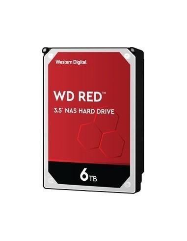 DISCO DURO 3.5" WESTERN DIGITAL 6TB RED SATA 600