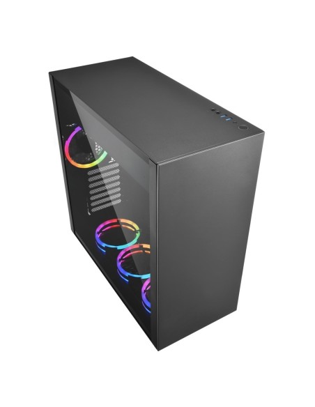 CAJA ATX SHARKOON MIDI VS9 RGB BLANCA