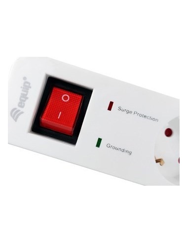 REGLETA EQUIP 5 TOMAS 1.5M + 2P USB +...