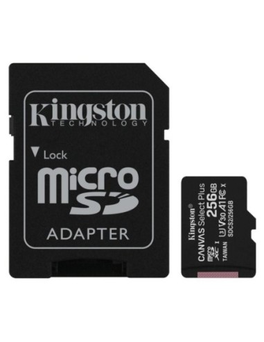 MEMORIA MICRO SD 256GB KINGSTON CLASE...