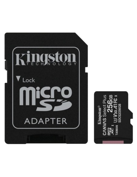 MEMORIA MICRO SD 256GB KINGSTON CLASE 10 UHS-I