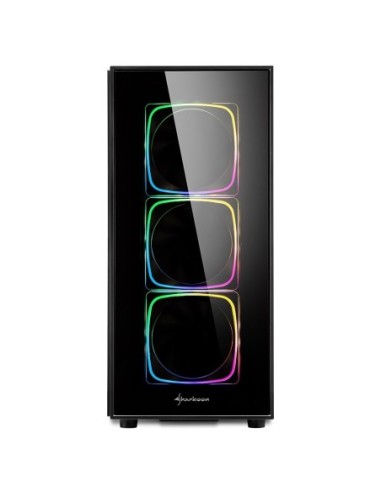 CAJA ATX SHARKOON MIDI VS9 RGB BLANCA