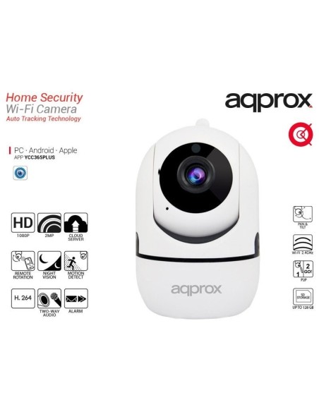 CAMARA IP WIFI APPROX HD 360
