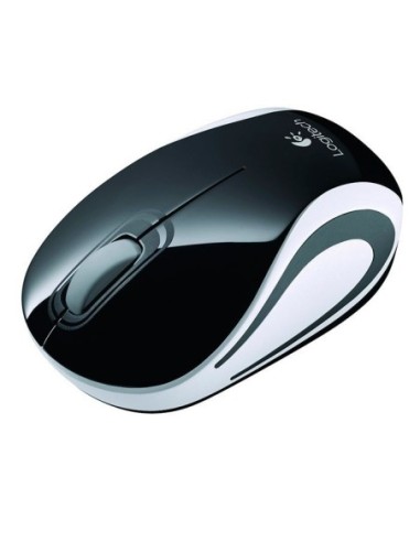RATON LOGITECH WIRELESS M187 MINI NEGRO