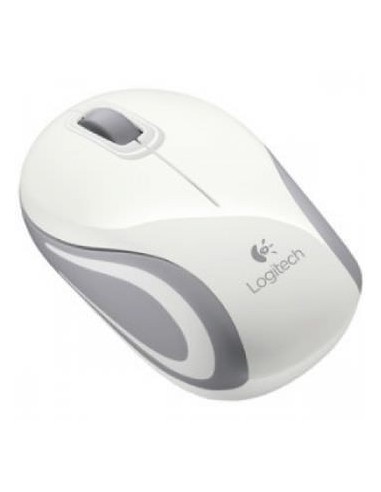 RATON LOGITECH WIRELESS M187 MINI BLANCO