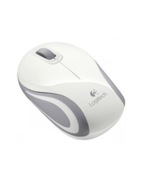 RATON LOGITECH WIRELESS M187 MINI BLANCO