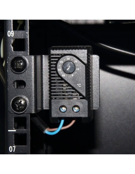 ARMARIO MURAL PG 9U 60X45 TERMOSTATO 2VENT.1BANDEJ