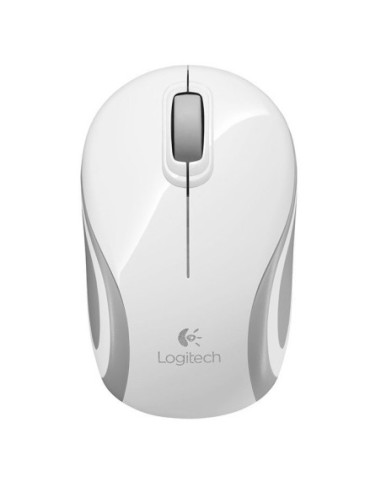RATON LOGITECH WIRELESS M187 MINI BLANCO