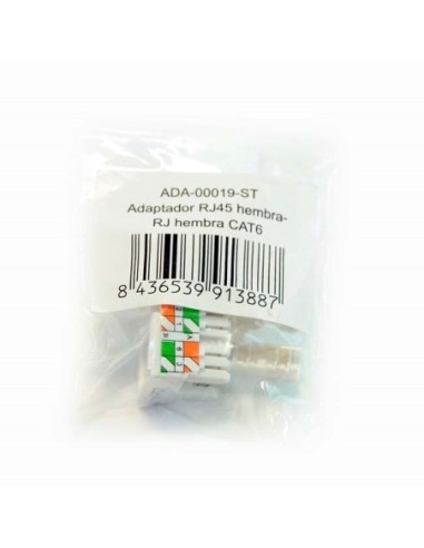 CONECTOR HEMBRA PG RJ45 CAT6 UTP...