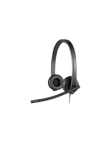 AURICULAR+MIC LOGITECH HEADSET H570E USB