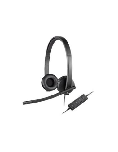 AURICULAR+MIC LOGITECH HEADSET H570E USB