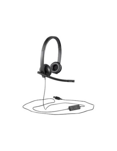 AURICULAR+MIC LOGITECH HEADSET H570E USB