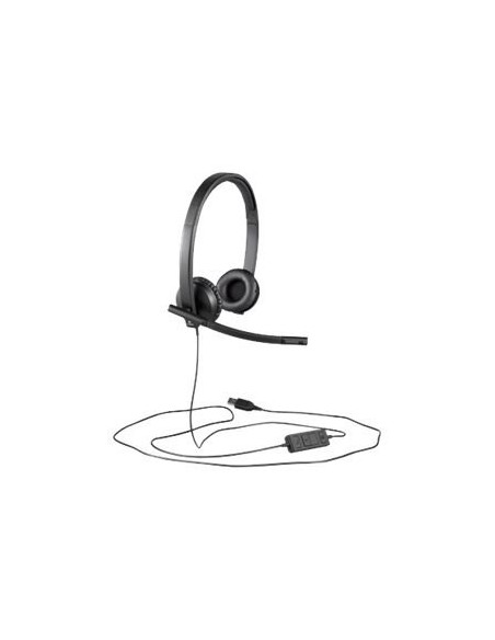 AURICULAR+MIC LOGITECH HEADSET H570E USB